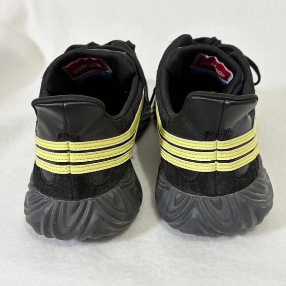 Adidas Sneakers Mens Size 14 Sobakov Black Semi Frozen Yellow Suede Shoes main image 11